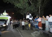 Bupati Rohul Lepas Pawai Malam Takbiran Idul Adha 1445 dengan Meriah