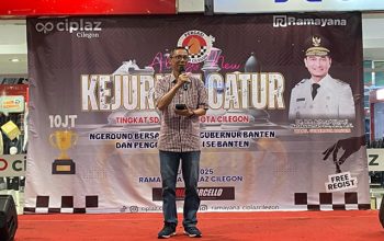 Kejurkot Catur Tingkat SD dan SMP, Pemprov Banten Apresiasi Percasi Kota Cilegon