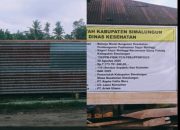 Puskesmas Rp 7,1Milliar Di Simalungun Disorot: Pagar seng bekas KUD Dinilai Lari Dari Perencanaan Awal